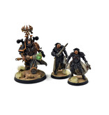 Games Workshop DEATH GUARD Chaos Lord w/ Disciples Converted #1 horus heresy PRO PAINTED 40K
