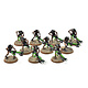 NECRONS 10 Warriors #1 WELL PAINTED Warhammer 40K