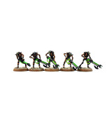 Games Workshop NECRONS 10 Warriors #1 WELL PAINTED Warhammer 40K