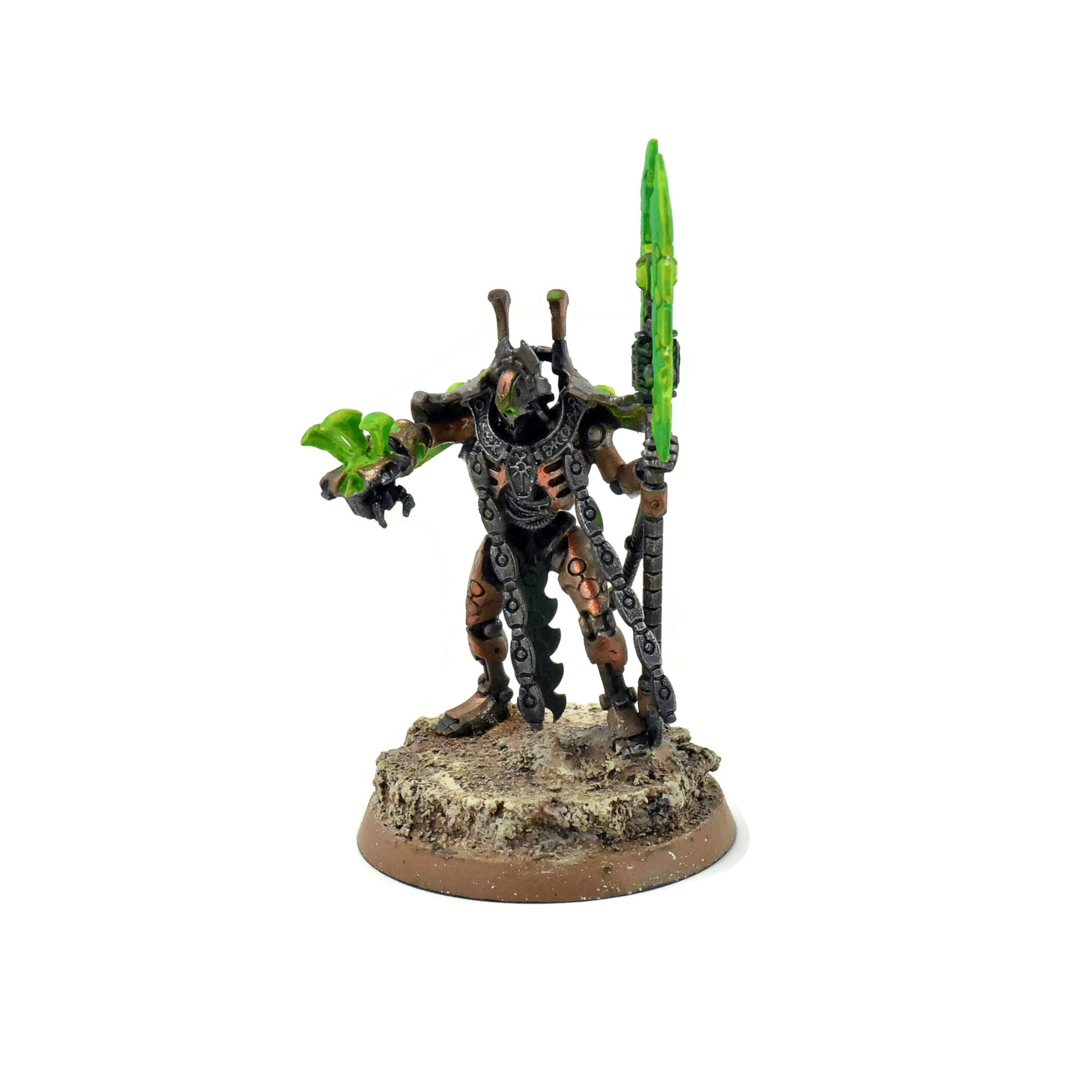 NECRONS overlord Indomitus #1 WELL PAINTED Warhammer 40K