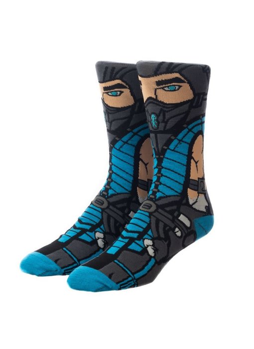 Mortal Kombat - Mens Subzero 360 Crew Socks