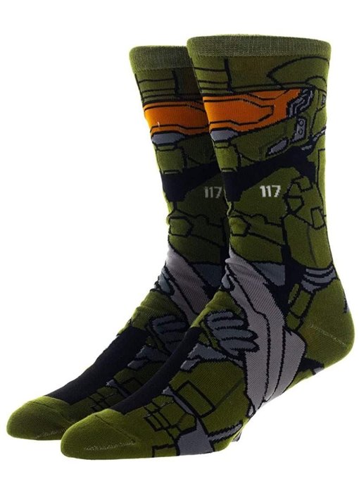 Halo - Master Chief 360 Mens Crew Socks