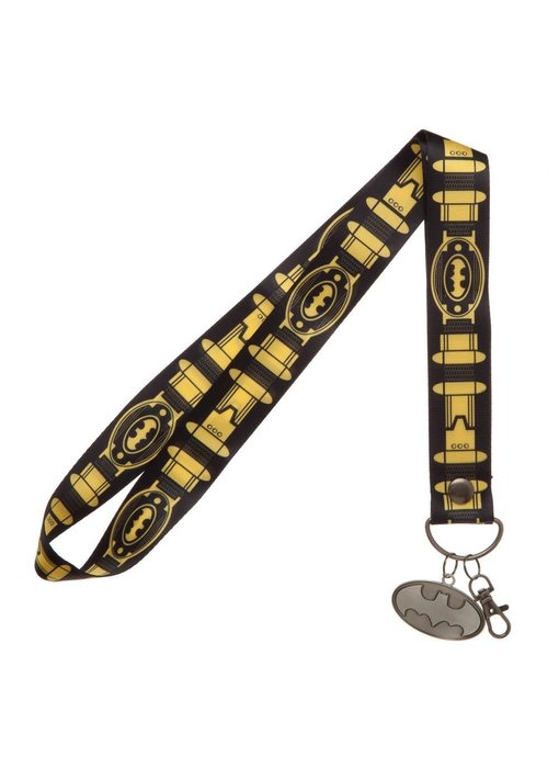 Batman - Wide Lanyard With Metal Charm