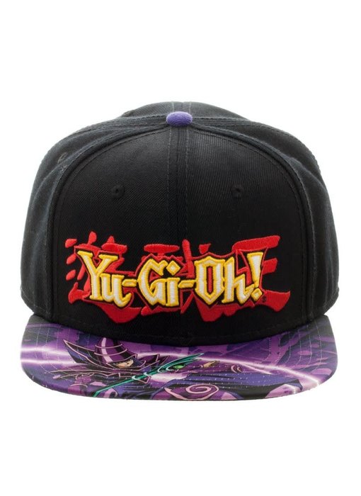 Yu-Gi-Oh! - Sublimated Bill Title Snapback Purple Flap Black Body cap