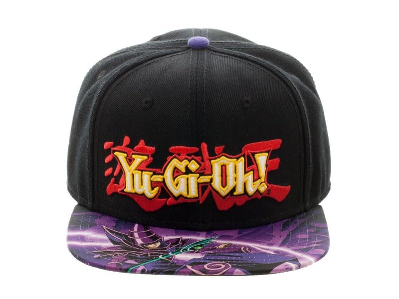 Bioworld Yu-Gi-Oh! - Sublimated Bill Title Snapback Purple Flap Black Body cap