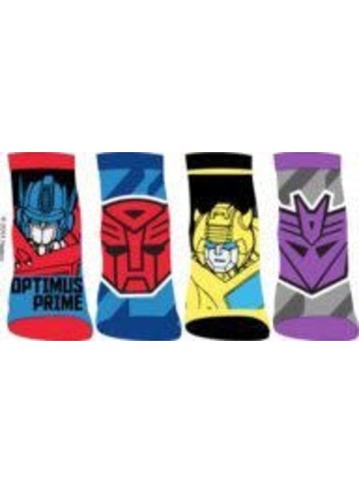 Transformers - 4 Pack Ankle 7-9 Youth