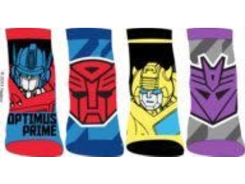 Bioworld Transformers - 4 Pack Ankle 7-9 Youth