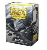 Dragon Shield Sleeves Matte Dual Snow (100)