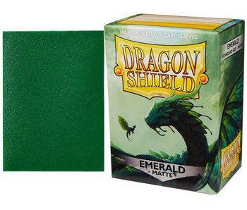 Dragon Shield Sleeves Matte Emerald 100Ct