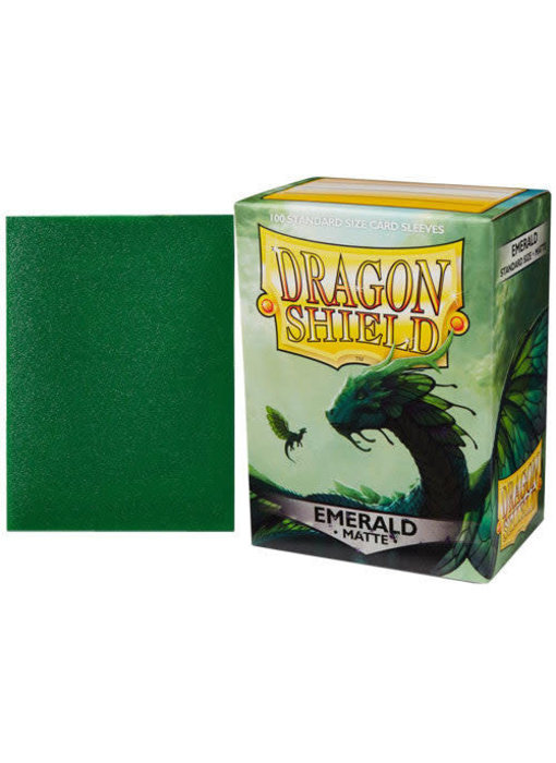 Dragon Shield Sleeves Matte Emerald 100Ct