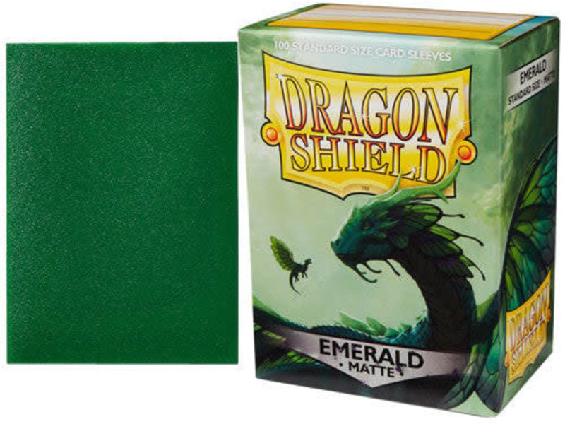Dragon Shield Sleeves Matte Emerald 100Ct