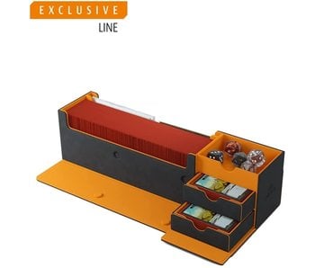 Deck Box - Cards Lair 400+ Exclusive Black and Orange