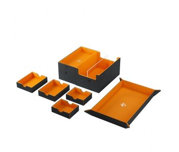 Deck Box - Games Lair Black/Orange (600ct)