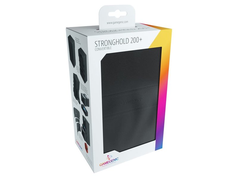 Gamegenic Deck Box - Stronghold Convertible Black (200ct)
