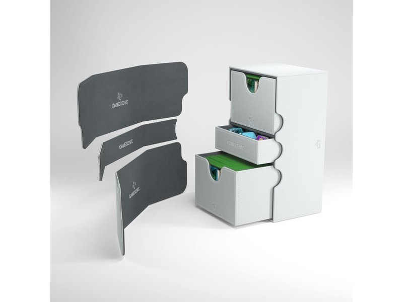 Gamegenic Deck Box - Stronghold Convertible White (200ct)