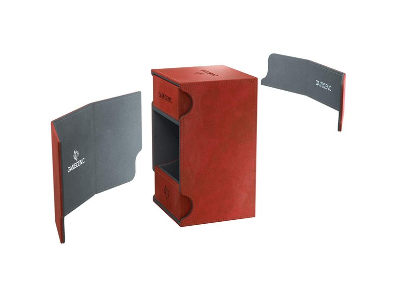 Gamegenic Deck Box - Watchtower Convertible Red (100ct)