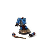 Games Workshop SPACE MARINES Captain #7 METAL WELL PAINTED  40K magnetized arms