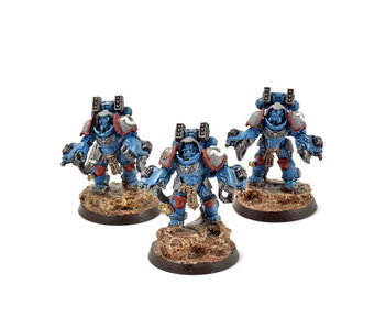 SPACE MARINES 3 Aggressors #2 WELL PAINTED Warhammer 40K