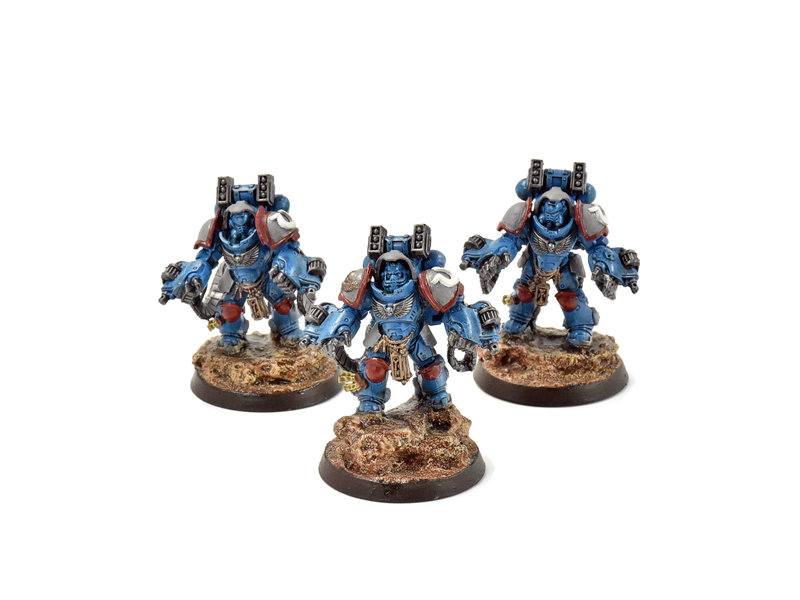 Games Workshop SPACE MARINES 3 Aggressors #2 WELL PAINTED Warhammer 40K