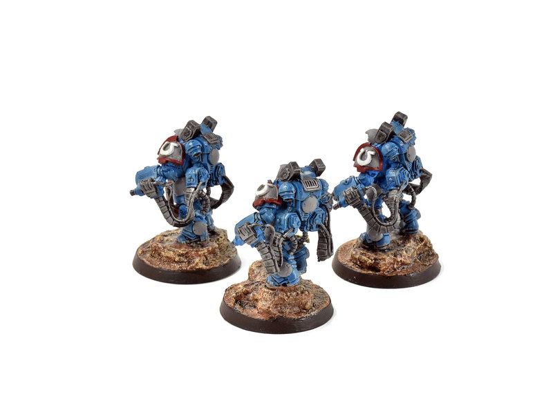 Games Workshop SPACE MARINES 3 Aggressors #2 WELL PAINTED Warhammer 40K