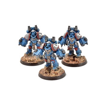 SPACE MARINES 3 Aggressors #1 WELL PAINTED Warhammer 40K