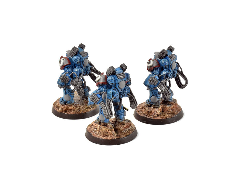 Games Workshop SPACE MARINES 3 Aggressors #1 WELL PAINTED Warhammer 40K