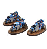 Games Workshop SPACE MARINES 3 Outriders #1 WELL PAINTED Warhammer 40K