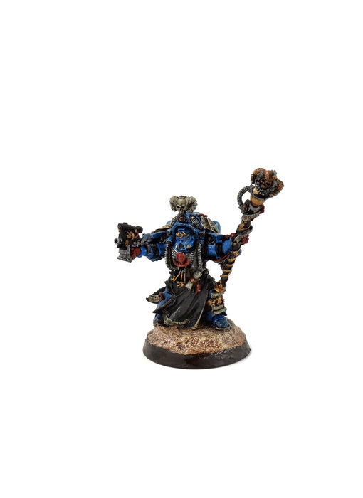 SPACE MARINES Librarian Tigurius #4 WELL PAINTED Warhammer 40K