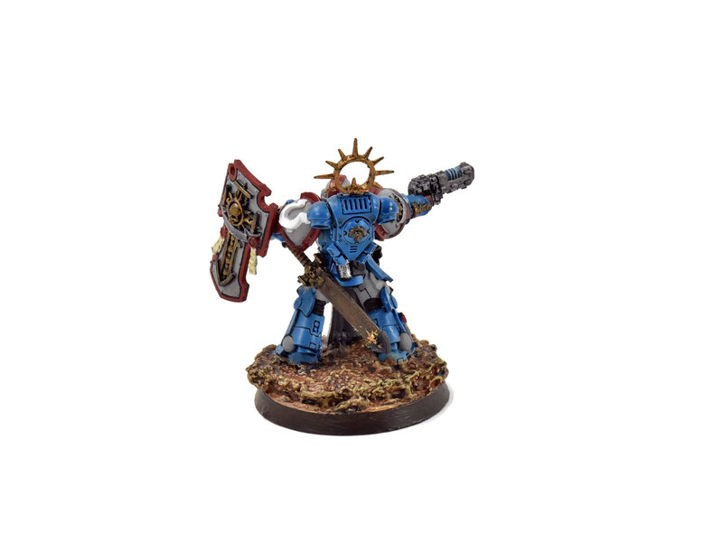 Games Workshop SPACE MARINES Primaris Captain indomitus #1 WELL PAINTED 40K Lieutenant