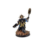 Games Workshop SPACE MARINES Primaris Chaplain #1 WELL PAINTED indomitus 40K