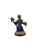 Games Workshop SPACE MARINES Chaplain #1 METAL Warhammer 40K WELL PAINTED