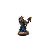 Games Workshop SPACE MARINES Chaplain #1 METAL Warhammer 40K WELL PAINTED