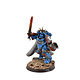 SPACE MARINES Captain in Gravis Armour #1 WELL PAINTED  Warhammer 40K
