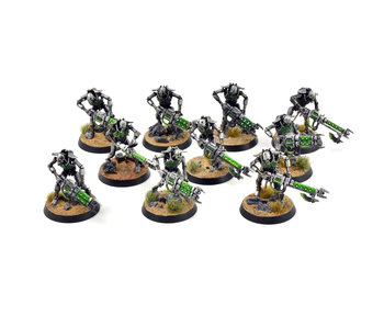 NECRONS 10 Warriors #1 WELL PAINTED Warhammer 40K