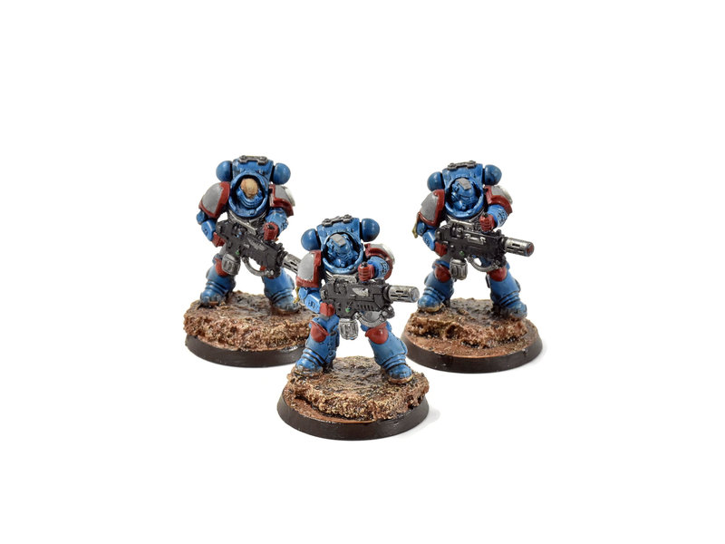 Games Workshop SPACE MARINES 3 Eradicators #2 WELL PAINTED  Warhammer 40K