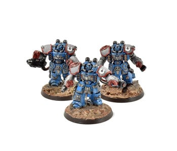 SPACE MARINES 3 Centurions #3 WELL PAINTED  Warhammer 40K