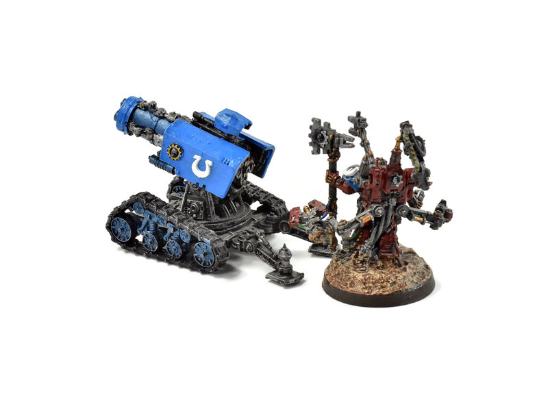 Games Workshop SPACE MARINES Thunderfire Cannon #1 METAL WELL PAINTED Warhammer 40K