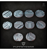 Puppetswar Puppetswar Alpha Sector Bases - Round 32mm (x10)