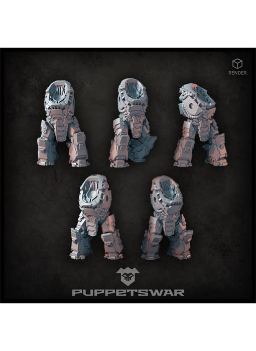 Puppetswar Heavy Prime Strikers Bodies (S044)