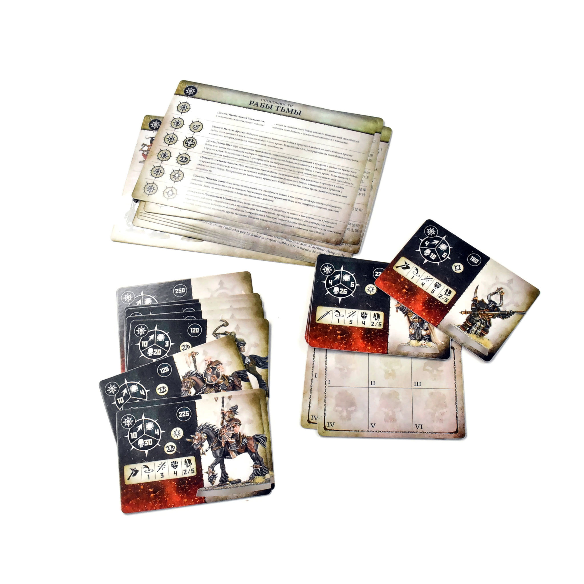 Games SLAVE TO DARKNESS Warcry Cards 1 Au Royaume Des Titans