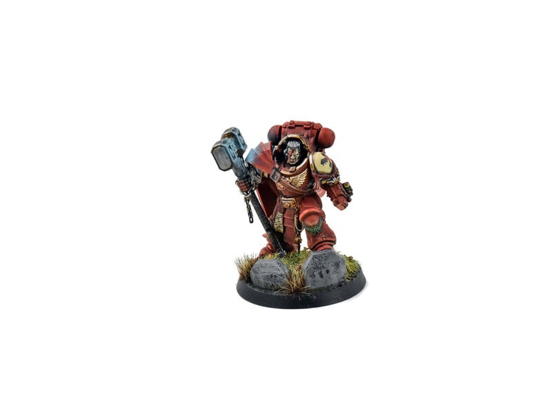 Games Workshop BLOOD ANGELS Smash Captain in Terminator Armour #1 Converted WELL PAINTED 40K