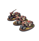 Games Workshop BLOOD ANGELS 3 Primaris Outriders #1 PRO PAINTED Warhammer 40K