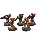 Games Workshop BLOOD ANGELS 5 Primaris Hellblasters #1 WELL PAINTED Blood Raven Warhammer 40K