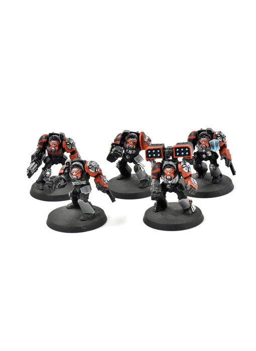 SPACE MARINES 5 Terminators #1 WELL PAINTED Warhammer 40K