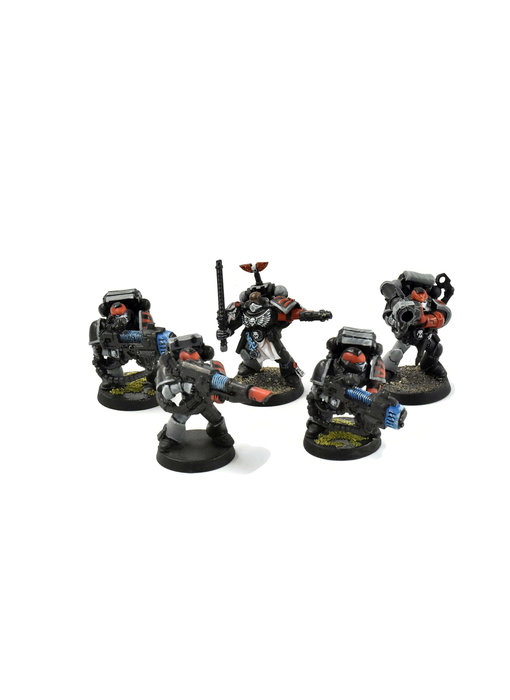 SPACE MARINES Decimator Squad #1 WELL PAINTED METAL Warhammer 40K