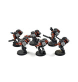 Games Workshop SPACE MARINES 6 Assault Marines #2 WELL PAINTED Warhammer 40K