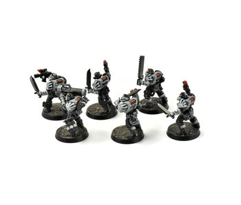 SPACE MARINES 6 Scouts #1 WELL PAINTED Warhammer 40K