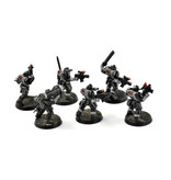 Games Workshop SPACE MARINES 6 Scouts #1 WELL PAINTED Warhammer 40K