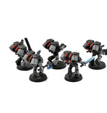 Games Workshop SPACE MARINES 5 Assault Marines #1 WELL PAINTED Warhammer 40K