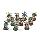 Games Workshop CHAOS SPACE MARINES 10 Chaos Space Marines #4 WELL PAINTED 40K